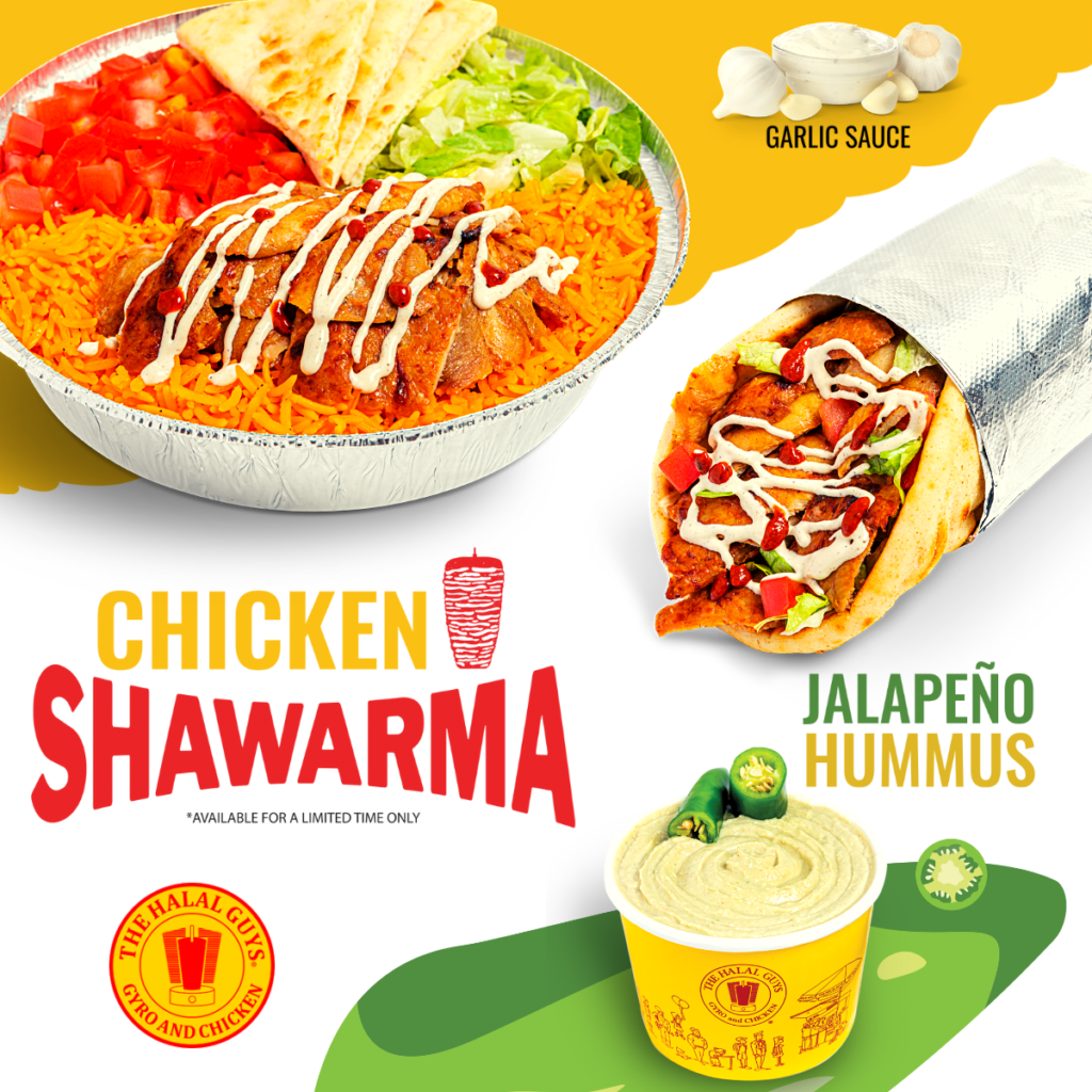 The Halal Guys Just Introduced Their New Chicken Shawarma Recipe & Fans ...